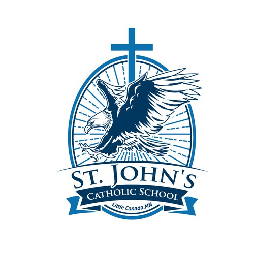 Design a beautiful logo for St. John's Catholic Church and School Design by artzsone