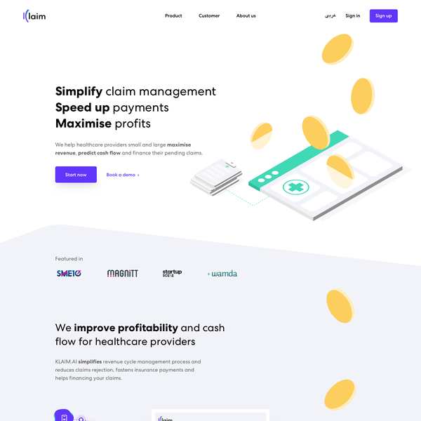 Modern, isometric digital design for a new Fintech brand