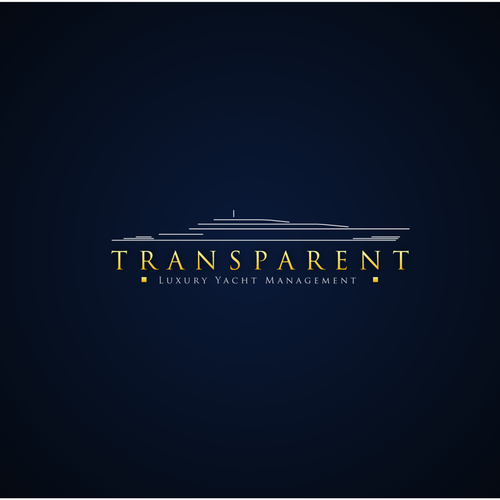 logo for TRANSPARENT Luxury Yacht Management Design by ABOcal