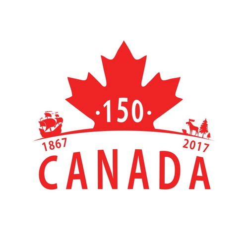 Community contest: Design Canada’s 150th birthday logo! Diseño de METRODESIGN99