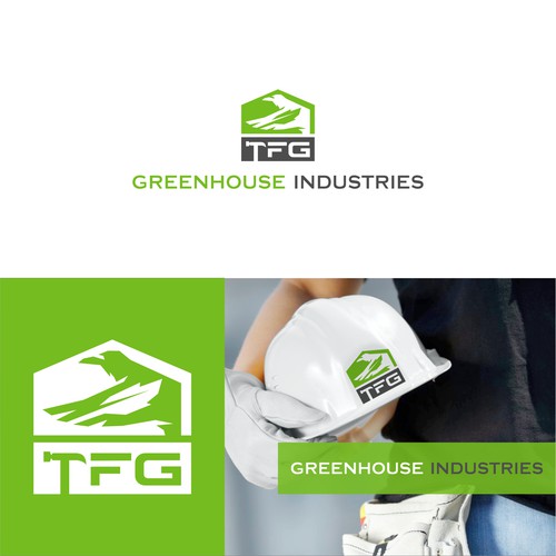 Design a unique logo for Greenhouse Construction Company Design by Rozak Ifandi