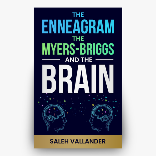 Personality and the Brain (book cover)-ontwerp door Hisna