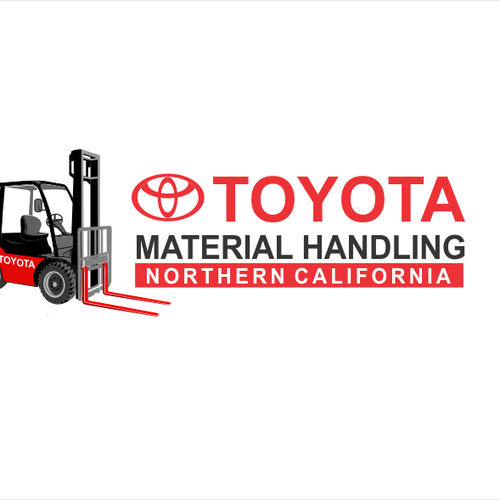 Create an updated logo for Californiabased Toyota forklift dealer