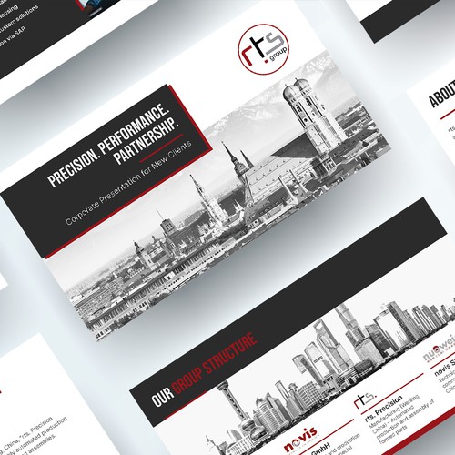 Proposta di design per un contest della categoria Modello PowerPoint realizzata da Oreas