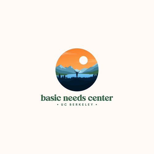 Design a dynamic logo for a transformative center addressing basic needs of college students Design by J.K. Design