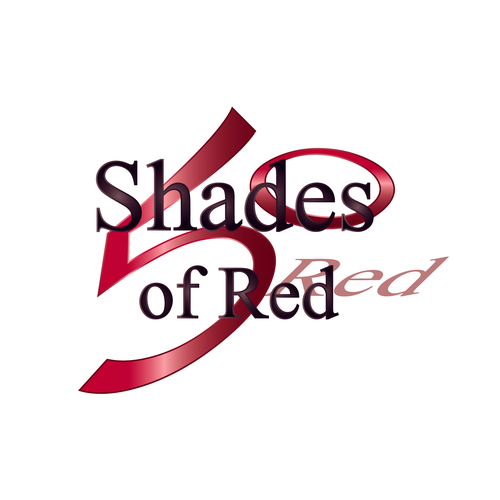 Logo for "50 Shades of Red" themed party Design by nataska