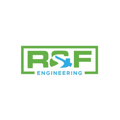 Business logo for flood control engineering firm Design by Rekker