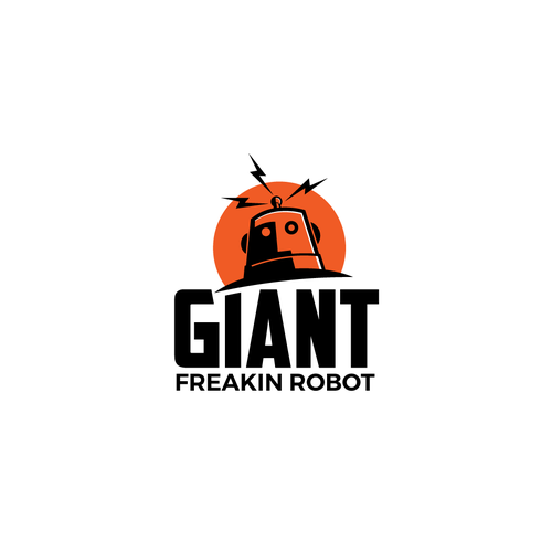 Minimalist, Classy Giant Robot Logo Wanted Design réalisé par taradata