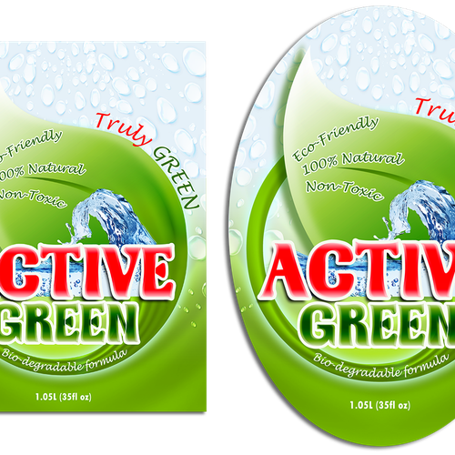 New print or packaging design wanted for Active Green デザイン by Nellista