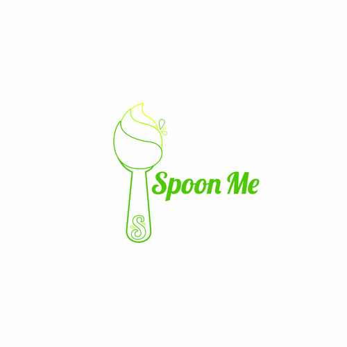 Create a trendy logo for a new Frozen yogurt shop! Spoon Me Yogurt Design by Diki_Yuan
