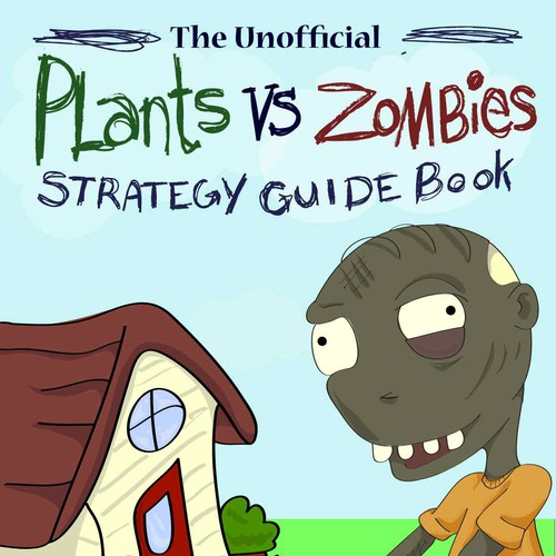 Kindle ebook Cover Plants vs Zombies Strategy Guide Book Book cover