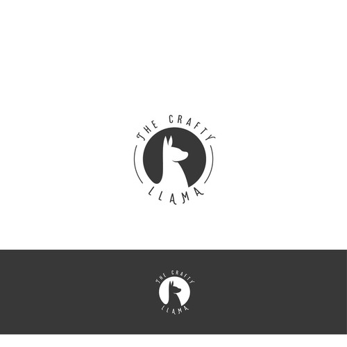 Simple and friendly Llama design Design von Z Creatives