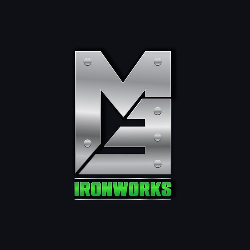 Design a logo for a new metal fabrication shop! Design by WebAppDesigns