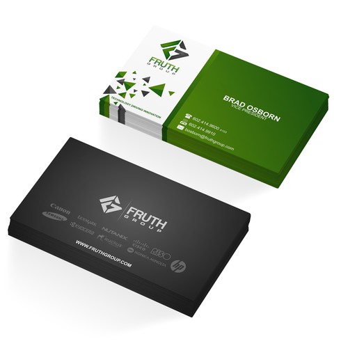 New High Tech Business Cards for High Tech Company Design by 720/2