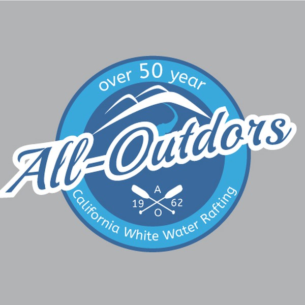 Update an existing logo for California's most popular whitewater rafting outfitter.