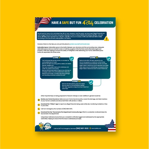 Infographic for 4th of July Design by Creatifi Studios™