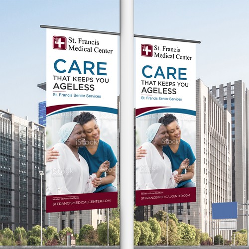 Design a banner that attracts older adults & families to use our specialized senior care & services Design by Sketch Media™