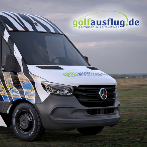 Mini Bus wraping for touristik Mercedes Sprinter Design by adelea