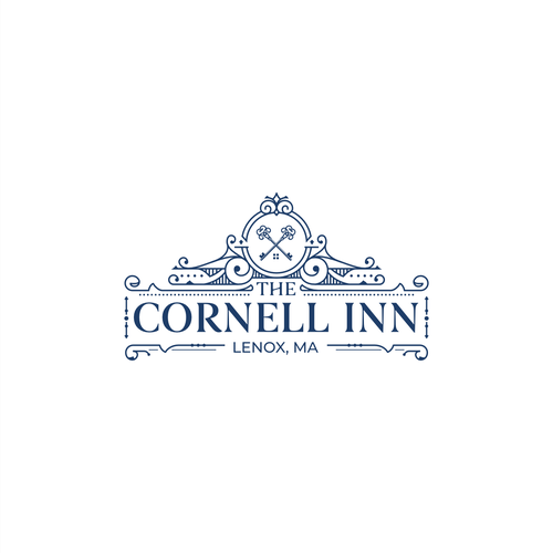 Luxury Boutique Hotel Logo for The Cornell Inn Design by VOLVE