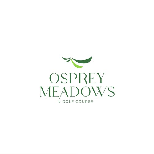 Golf Course Logo - Osprey Meadows Golf Course at Tamarack Design by pecellele pencil