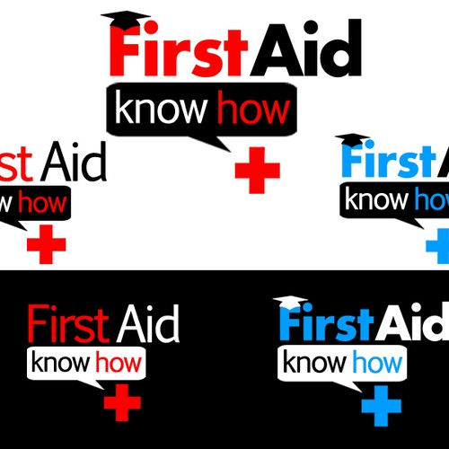 "First Aid Know How" Logo Diseño de Jess-mazing