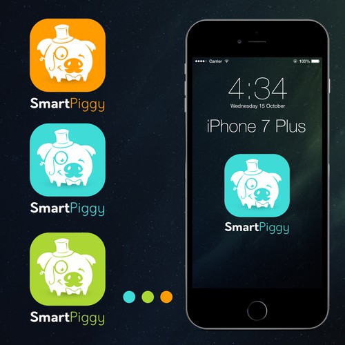 SmartPiggy needs a playful and modern logo Design by Del ✿.｡.:* ☆