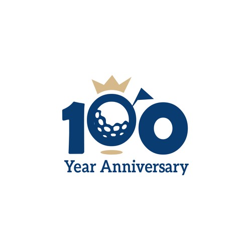 Centennial Anniversary Logo Design von alediba