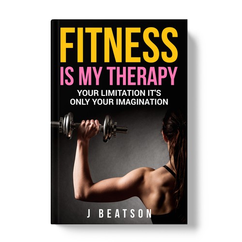 Unique and eye catchy fitness book for women that promotes success Design por TopHills