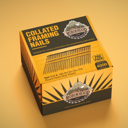 Dare to Impress: Design a Modern and Sleek Nail Box Packaging Design by DemRo