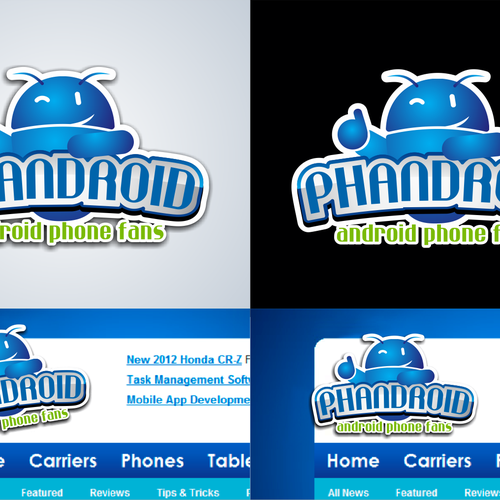 Phandroid needs a new logo Design por Skuldgi