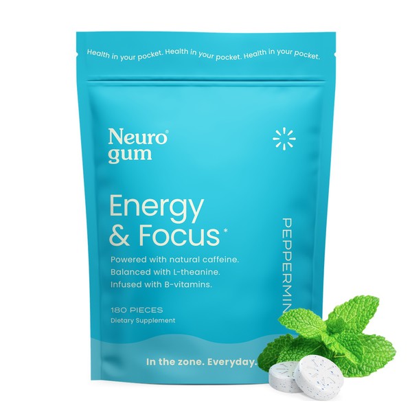 Neuro gum ENERGY & FOCUS PACKAGING DESIGN