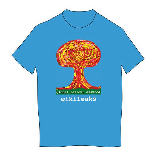 New t-shirt design(s) wanted for WikiLeaks Réalisé par sutski