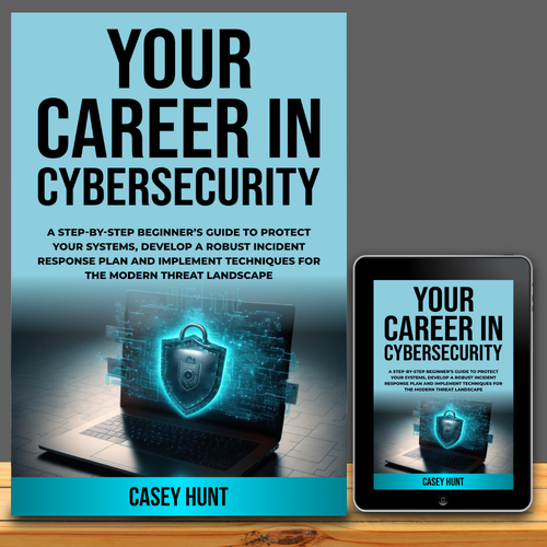 Book Cover Needed for Cybersecurity Book Design by Agel Studio