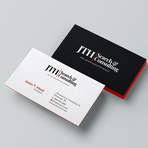 Business Card Design for Executive Search Firm Design by Birendra Chandra Das