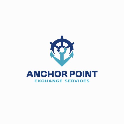 Anchor Point Logo Design by mahartツ