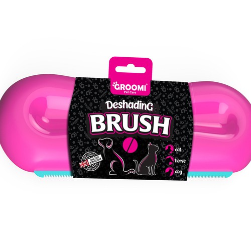 Viral Pet Brush NEW Packaging Sleeve! Design by M.Siddique