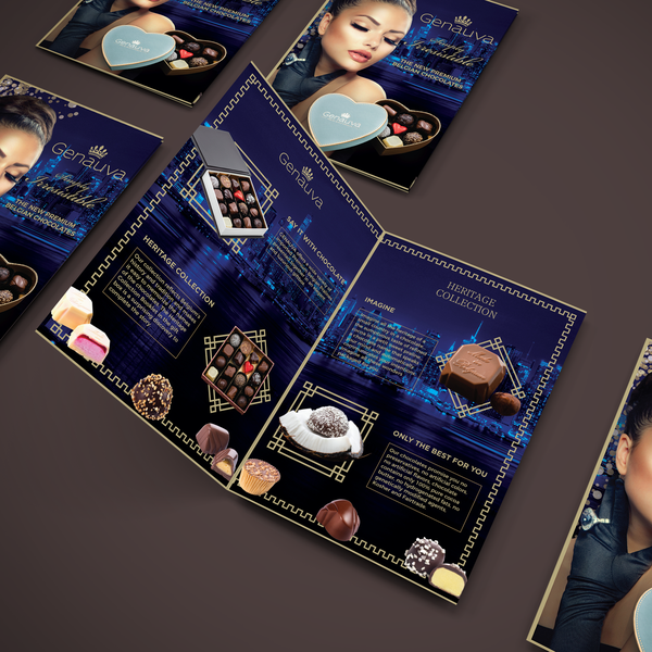 Flyer Design For a Praline Brand