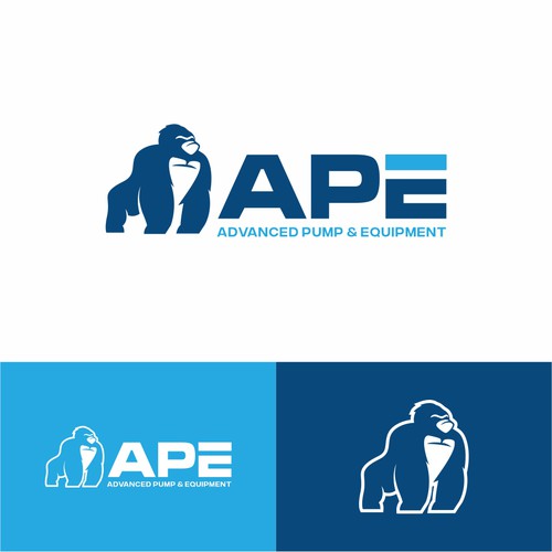 APE (Advanced Pump and Equipment) logo redesign Design by Aanz ✅