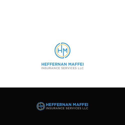 Heffernan Maffei Insurance Services Logo Design Design by Boldpen