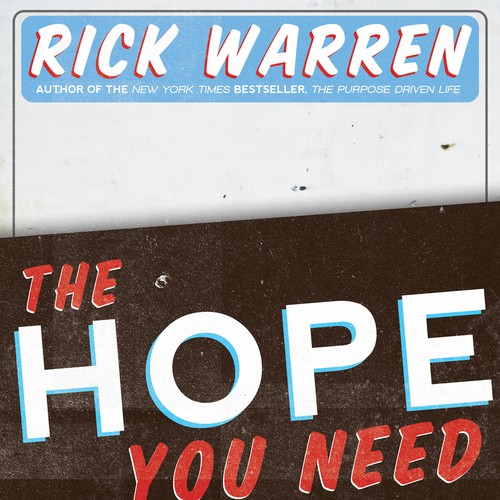 Design Rick Warren's New Book Cover Réalisé par AdLibBob