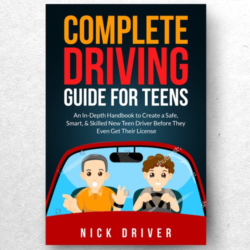 Driving Guide For Teens Book Cover Design by ♔Mecolvin™