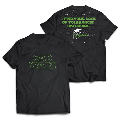 Design a Star Wars themed shirt for a trade show Design by Irisha_design