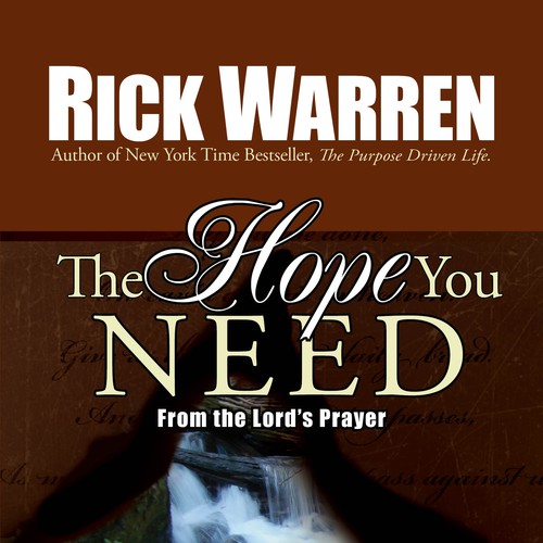 Design Rick Warren's New Book Cover Diseño de JoeyM