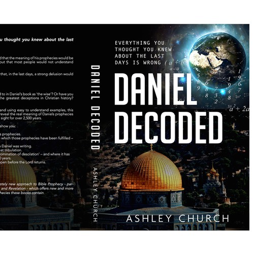 Design a cover for a book about the most significant development in the interpretation of Bible prophecy in 75 years Design von -Saga-