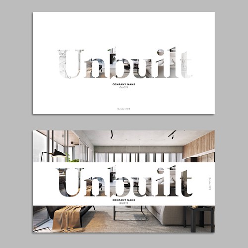 Powerpoint presentation for 3D visualisation company Design by velvetmade