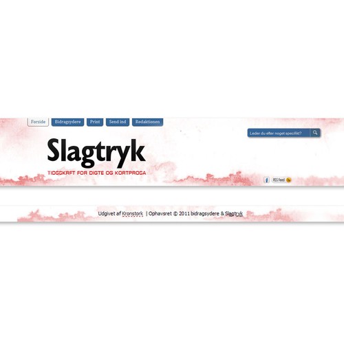Simple Header and Footer for website Design von Yusak Wijaya