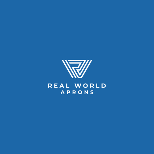 Real World Aprons Logo Design by BolongArt