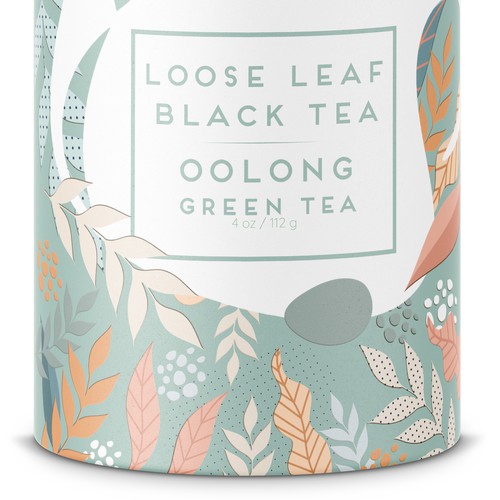 Bold/Hip and Modern Tea Branding Diseño de ljubica87