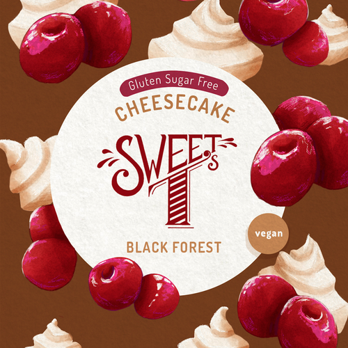 Sweet T's Vegan Cheesecakes Design by Vanessa Chromik