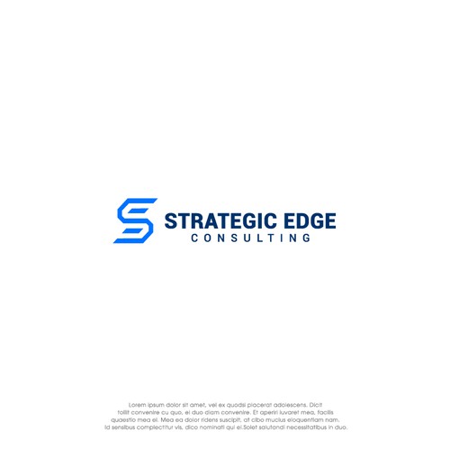 Sophisticated logo with an edge Design by oakbrand™